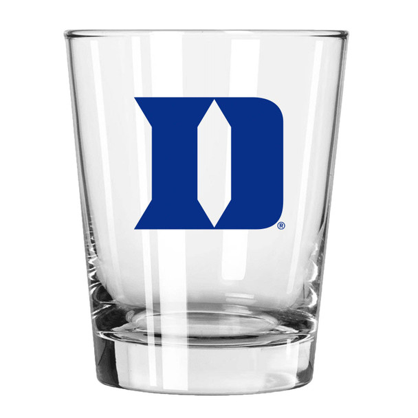 Duke Blue Devils 15oz Old Fashioned w/Color Logo