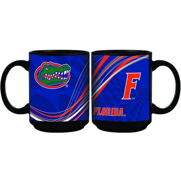 Florida Gators 15oz Dynamic Black Mug