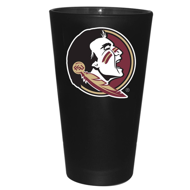 Florida State Seminoles 16oz Color Frosted Pint Color Logo