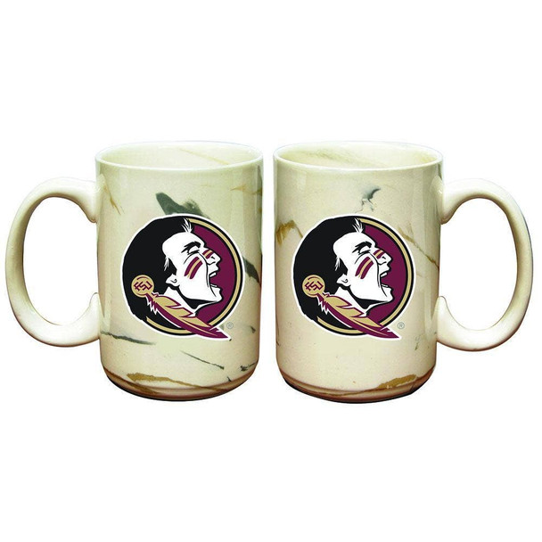 Florida State Seminoles Marble Ceramic Mug