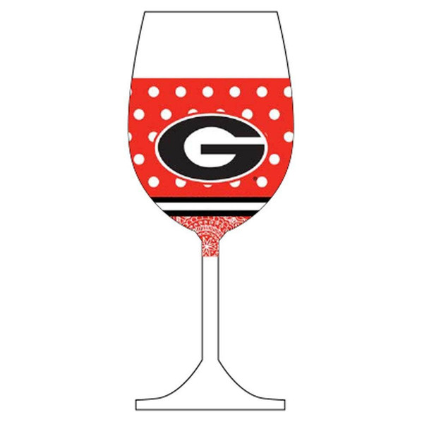 Georgia Bulldogs Wine Glass Woozie