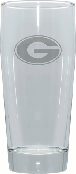 Georgia Bulldogs 16oz Pub Pilsner w/Etched Logo
