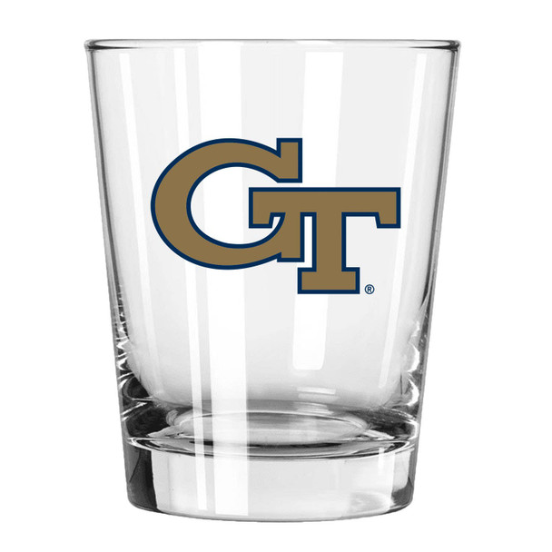 Georgia Tech 15oz Old Fashioned w/Color Logo