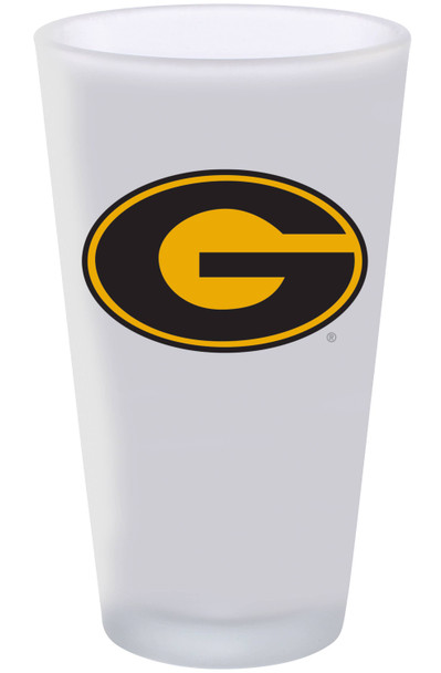 Grambling State Tigers 16oz Frosted Pint Glass Color Logo