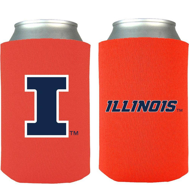 Illinois Fighting Illini Team Logo Can Insulator