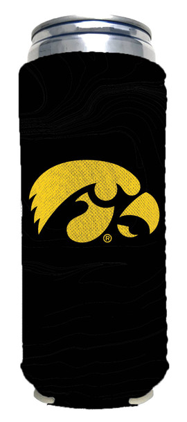 Iowa Hawkeyes 12oz Slim Can Insulator