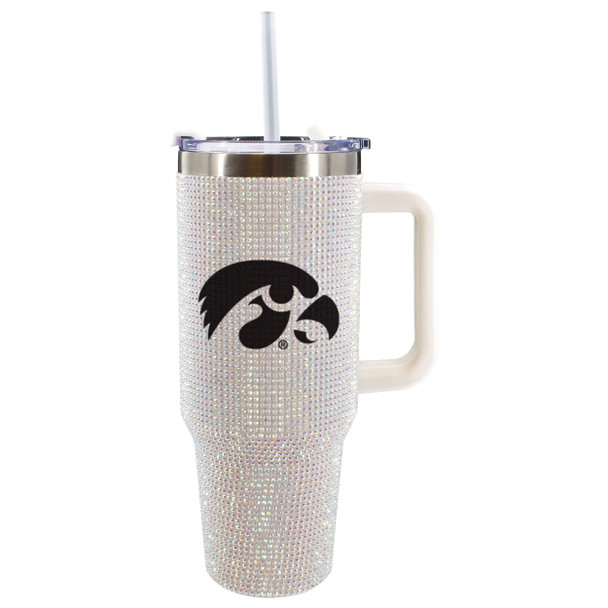 Iowa Hawkeyes 40oz Bling Tumbler