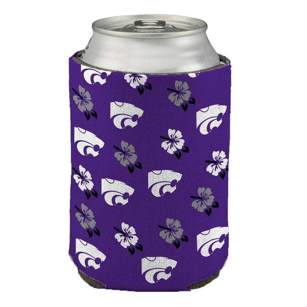 Kansas State Wildcats Tropical Can Insulator