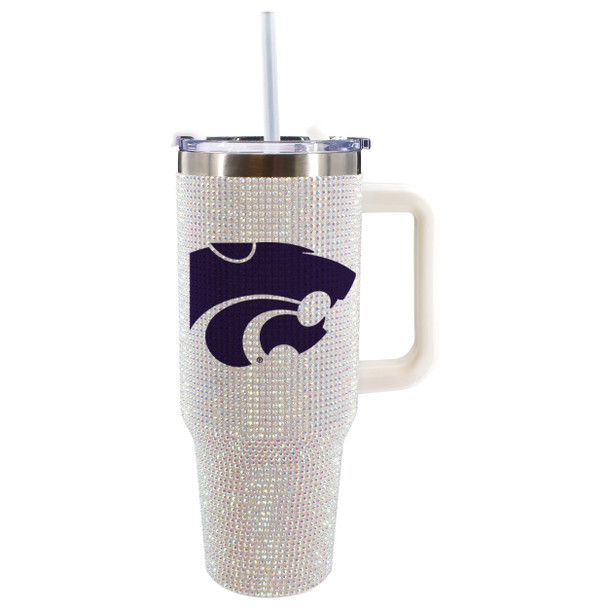 Kansas State Wildcats 40oz Bling Tumbler