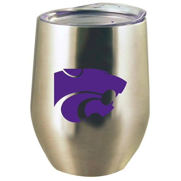 Kansas State Wildcats 12oz Stainless Stemless Tumbler