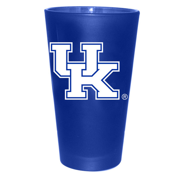 Kentucky Wildcats 16oz Color Frosted Pint Color Logo