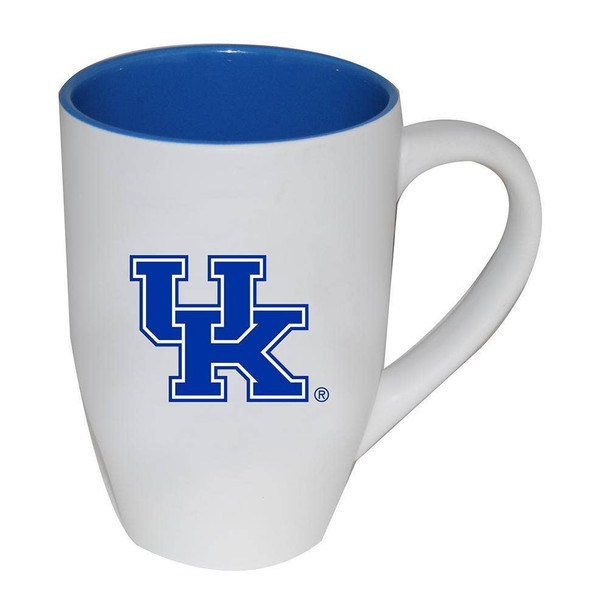 Kentucky Wildcats 20oz Two Tone White Matte Mug