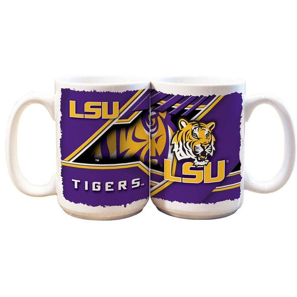 LSU Tigers 11oz White Containment
