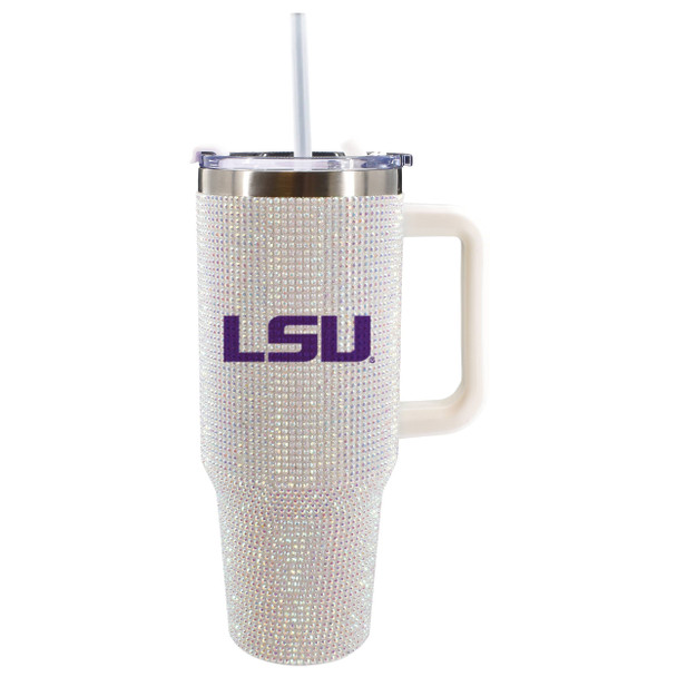 LSU Tigers 40oz Bling Tumbler