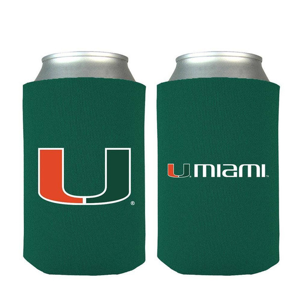 Miami Hurricanes Team Logo Can Insulator