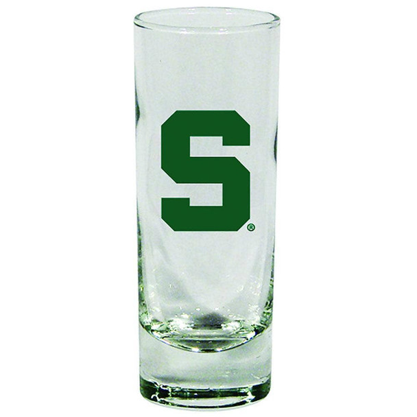 Michigan State Spartans 2oz Cordial Glass