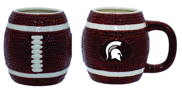Michigan State Spartans 24oz Football Mug