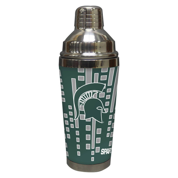 Michigan State Spartans Stainless Steel Cocktail Shaker