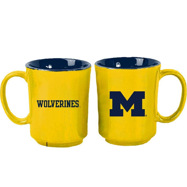 Michigan Wolverines 15oz Iridescent Mug