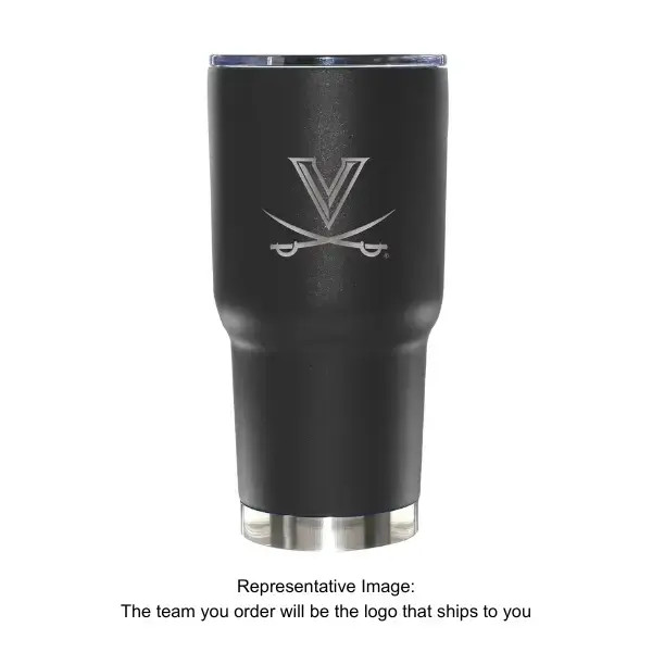 Middle Tennessee St. Blue Raiders 30oz Black Etched Tumbler