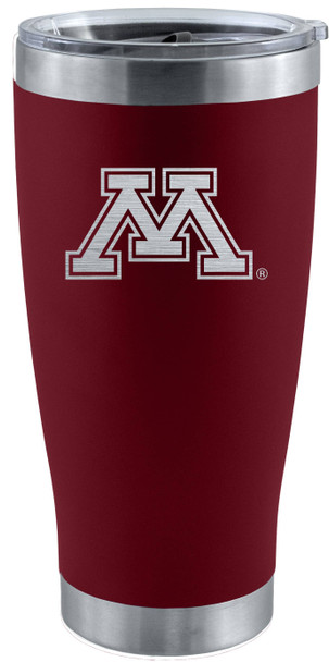 Minnesota Golden Gophers 20oz Crimson Tumbler w/Etched Logo