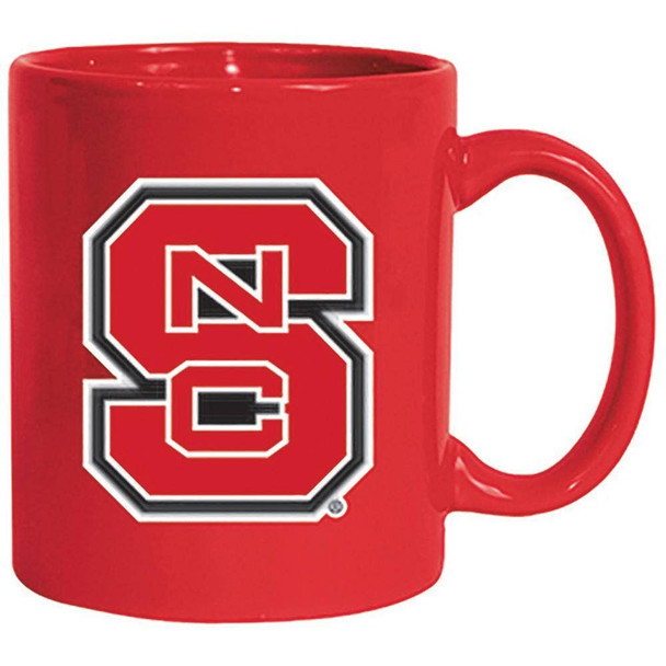 NC State Wolfpack 11oz Colored Ceramic Mug