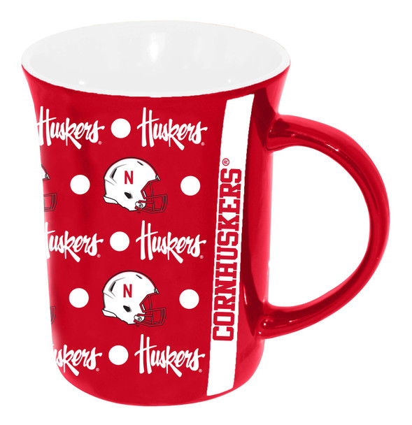 Nebraska Cornhuskers 15oz Line Up Mug