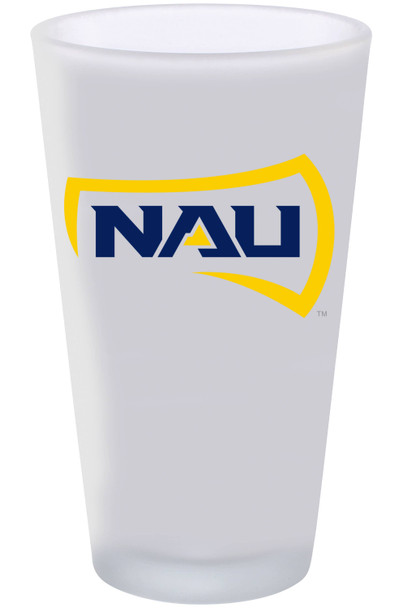 Northern Arizona 16oz Frosted Pint Glass Color Logo