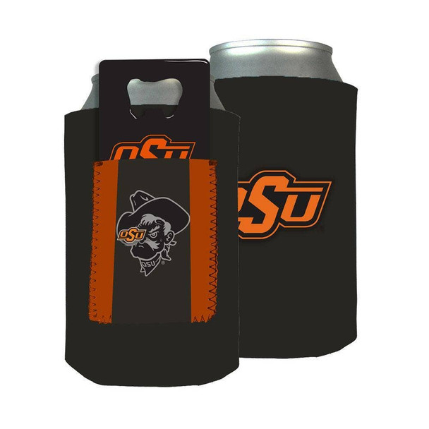 Oklahoma State Cowboys Can Insulator w/Opener