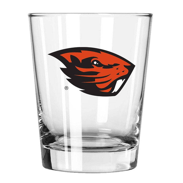 Oregon State Beavers 15oz Old Fashioned w/Color Logo