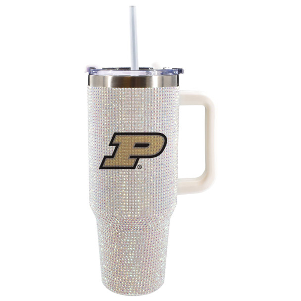 Purdue Boilermakers 40oz Bling Tumbler