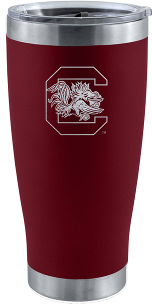 South Carolina Gamecocks 20oz Crimson Tumbler w/Etched Logo