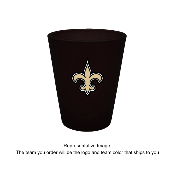 Southern Jaguars 2oz Frosted Shot Glass