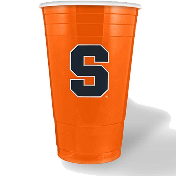 Syracuse Orange Orange Plastic Cup