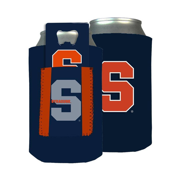 Syracuse Orange Can Insulator w/Opener