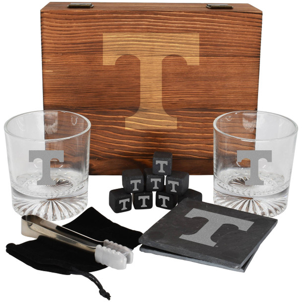 Tennessee Volunteers Boxed Drinkware Set w/Coasters