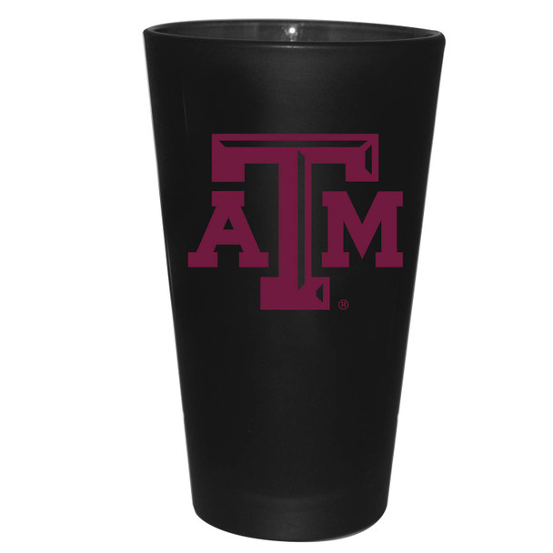 Texas A&M Aggies 16oz Color Frosted Pint Color Logo