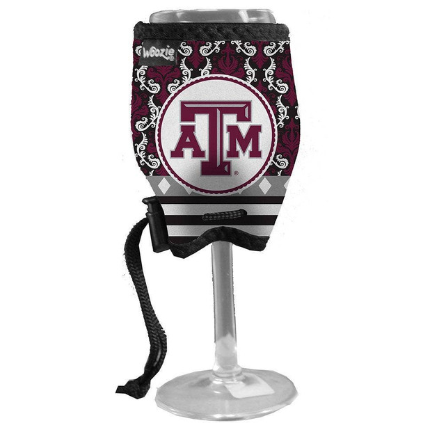 Texas A&M Aggies Wine Glass Woozie