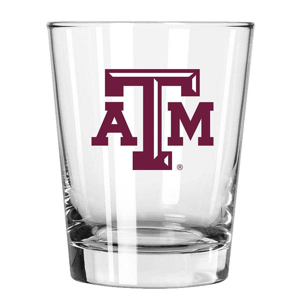 Texas A&M Aggies 15oz Old Fashioned w/Color Logo