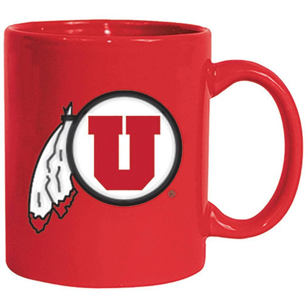 Utah Utes 11oz Colored Ceramic Mug
