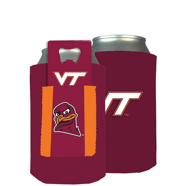 Virginia Tech Hokies Can Insulator w/Opener