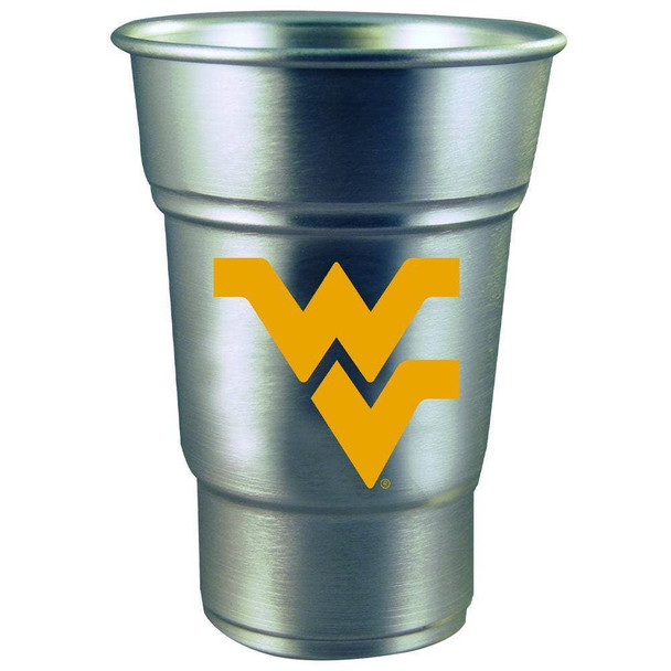 West Virginia Aluminum Party Cup