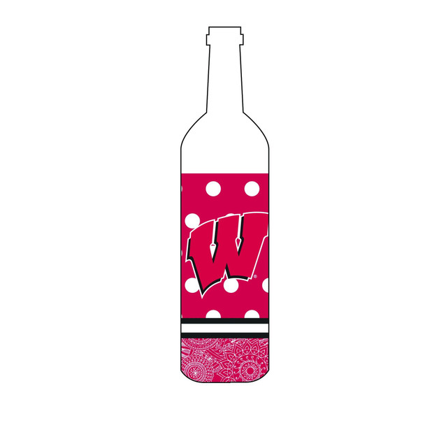 Wisconsin Badgers Wine Bottle Woozie