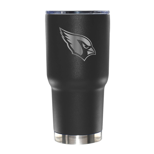 Arizona Cardinals 30oz Black Etched Tumbler