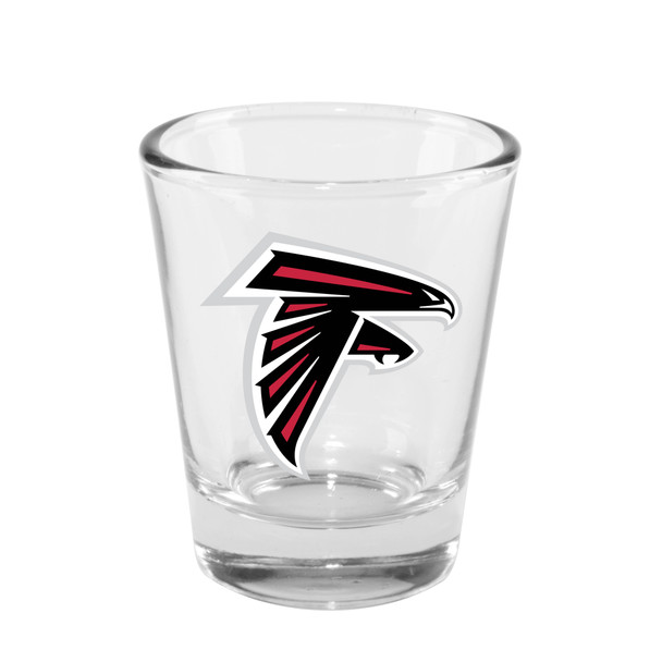 Atlanta Falcons 2oz Clear Collector Glass
