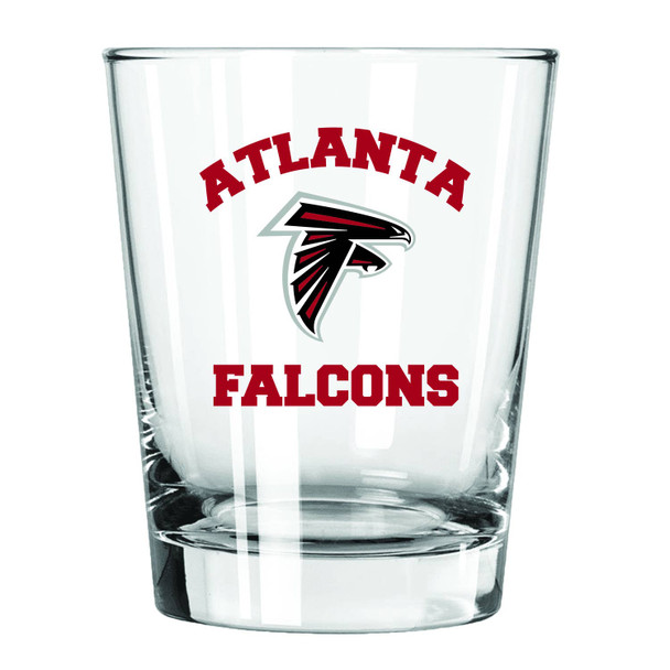 Atlanta Falcons 15oz Old Fashioned w/Arches Logo
