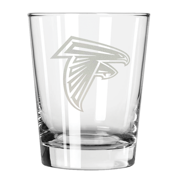 Atlanta Falcons 15oz Old Fashioned w/Etched Logo