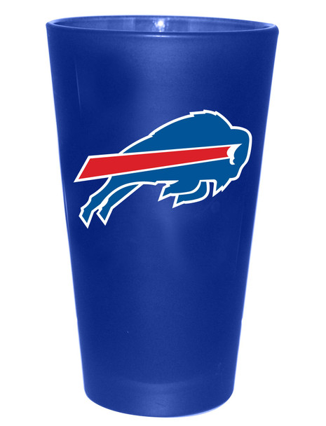 Buffalo Bills 16oz Color Frosted Pint Color Logo
