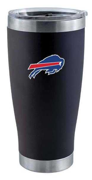 Buffalo Bills 20oz Black Tumbler w/Color Logo