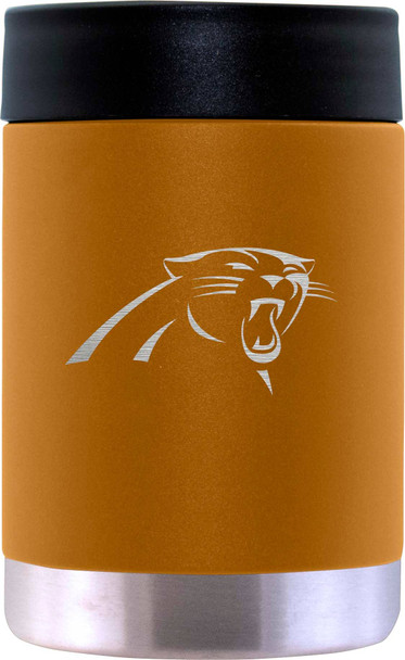 Carolina Panthers 12oz Canyon Can Holder Etched Logo